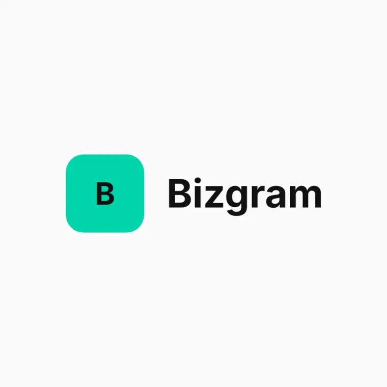 Bizgramの画面