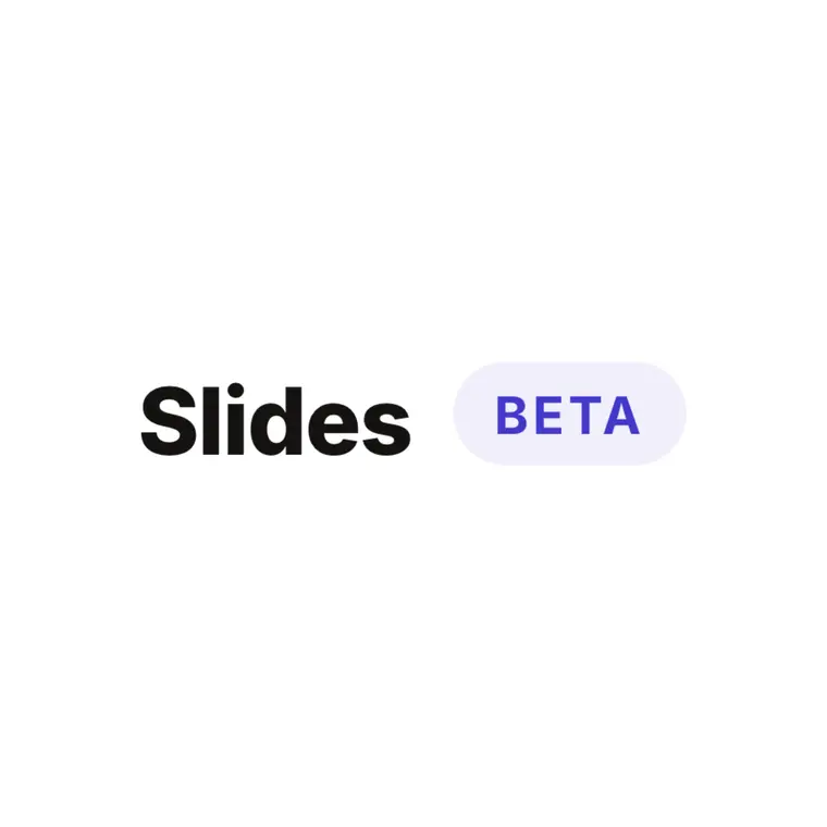 Slidesの画面