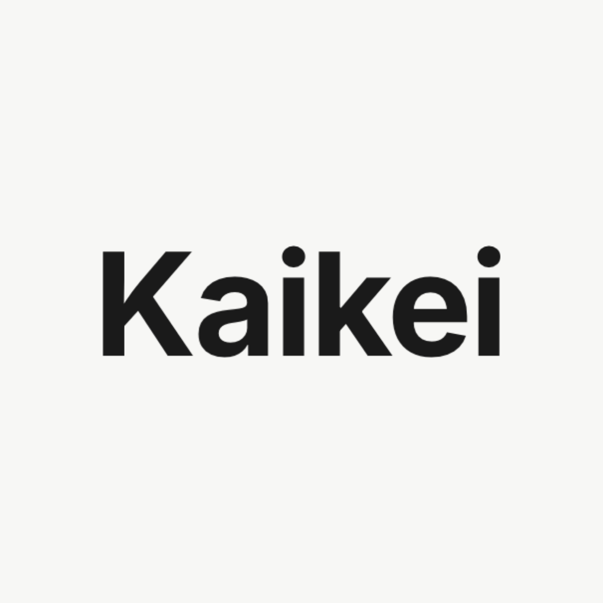 Kaikeiの画面
